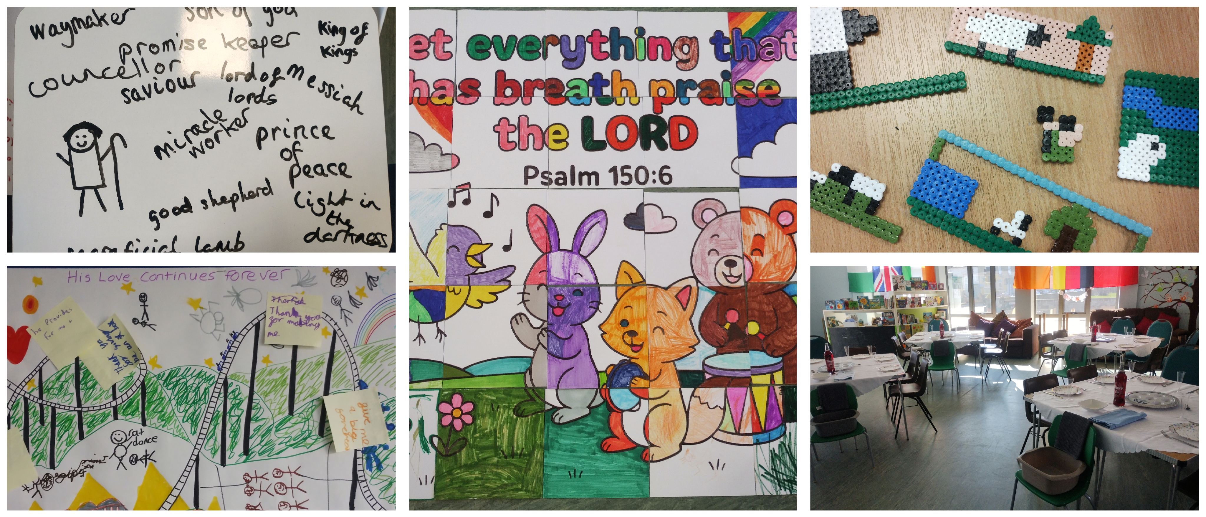 Activites in Kids Church